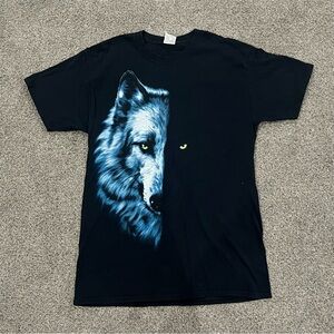 Vintage Wolf Tee Mens Size Medium.
